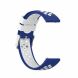 Ремешок Deexe Dual Color для Xiaomi Mi Watch (Chinese) - Blue/White (249600J). Фото 3 из 7