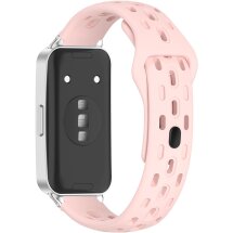 Ремешок Deexe Eclipse для Huawei Band 11 Pro / Band 11 - Pink: фото 1 из 9