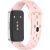 Ремешок Deexe Eclipse для Huawei Band 11 Pro / Band 11 - Pink: фото 1 из 9