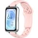 Ремешок Deexe Eclipse для Huawei Band 11 Pro / Band 11 - Pink (410607P). Фото 2 из 9