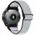 Ремінець Deexe Knitted Strap для Garmin Fenix 8 (47mm) / Fenix E (47mm) / Quatix 8 (47mm) - Black / White: фото 1 з 5