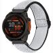 Ремешок Deexe Knitted Strap для Garmin Fenix 8 (47mm) / Fenix E (47mm) / Quatix 8 (47mm) - Black / White (367407BW). Фото 2 из 5