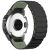 Ремешок Deexe Magnetic Band для часов Garmin c креплением Quick Fit 26mm - Black / Green: фото 1 из 5