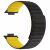 Ремінець Deexe Magnetic Band для Huawei Watch Fit 3 - Black / Yellow: фото 1 з 3