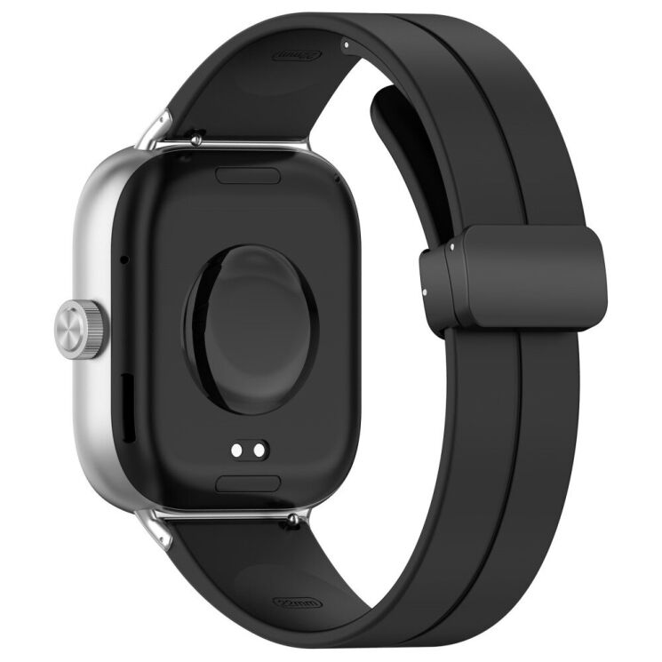 Ремешок Deexe Magnetic Braselet для Xiaomi Redmi Watch 4 / Mi Smart Band 8 Pro / Band 9 Pro - Black: фото 1 из 8