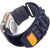 Ремешок Deexe Military для Apple Watch 46 / 45 / 44 / SE 44 / 42 (Series 1-3) / Ultra / Ultra 2 - Blue: фото 1 из 8