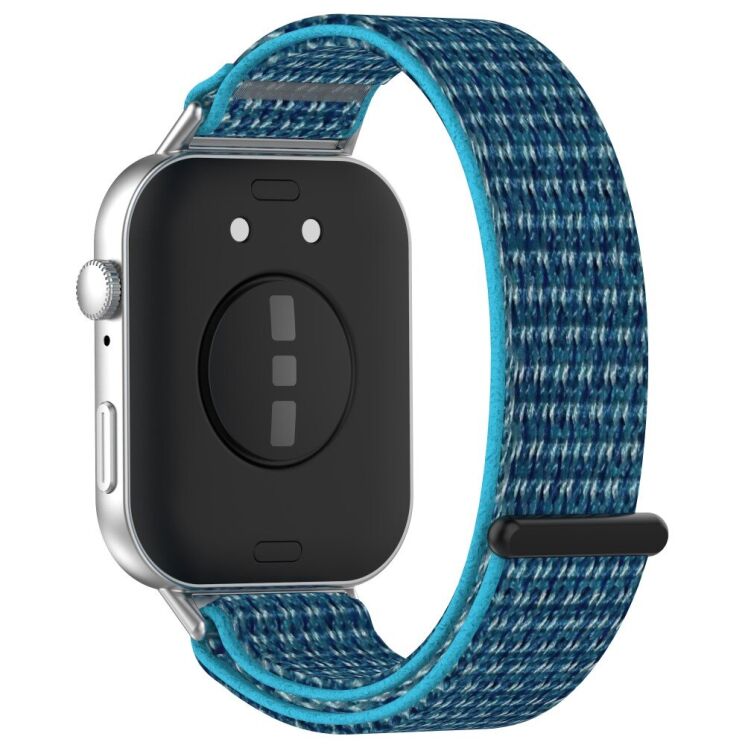 Ремінець Deexe Nylon Loop для Huawei Watch Fit 3 - Sea Blue: фото 1 з 7