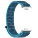 Ремінець Deexe Nylon Loop для Huawei Watch Fit 3 - Sea Blue (357104L). Фото 2 з 7