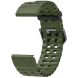 Ремешок Deexe Ocean Strap для часов Garmin c креплением QuickFit 22mm - Blackish Green (271415BG). Фото 2 из 6