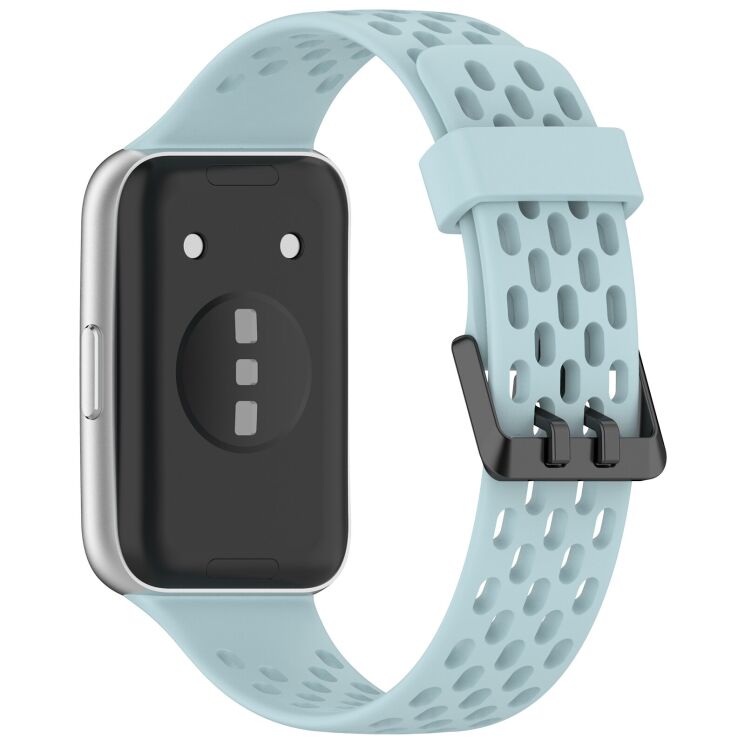 Ремешок Deexe Ocean Strap для Huawei Band 11 Pro / Band 11 - Baby Blue (410604TT) Ремешок Deexe Ocean Strap для Huawei Band 11 Pro / Band 11 - Baby Blue: фото 1 из 9