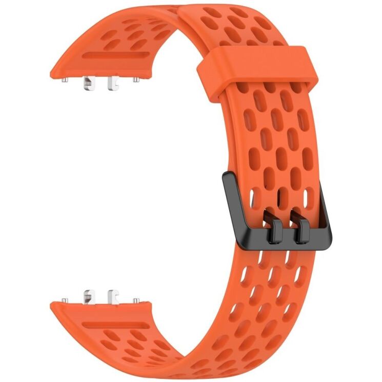 Ремінець Deexe Ocean Strap для Samsung Galaxy Fit 3 - Orange: фото 2 з 7