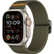 Ремінець Deexe Orbit Flex для Apple Watch 42 (Series 10) / 41 / 40 / SE 40 / 38 - Army Green (364203AG). Фото 2 з 5