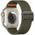 Ремешок Deexe Orbit Flex для Apple Watch 42 (Series 10) / 41 / 40 / SE 40 / 38 - Army Green: фото 1 из 5