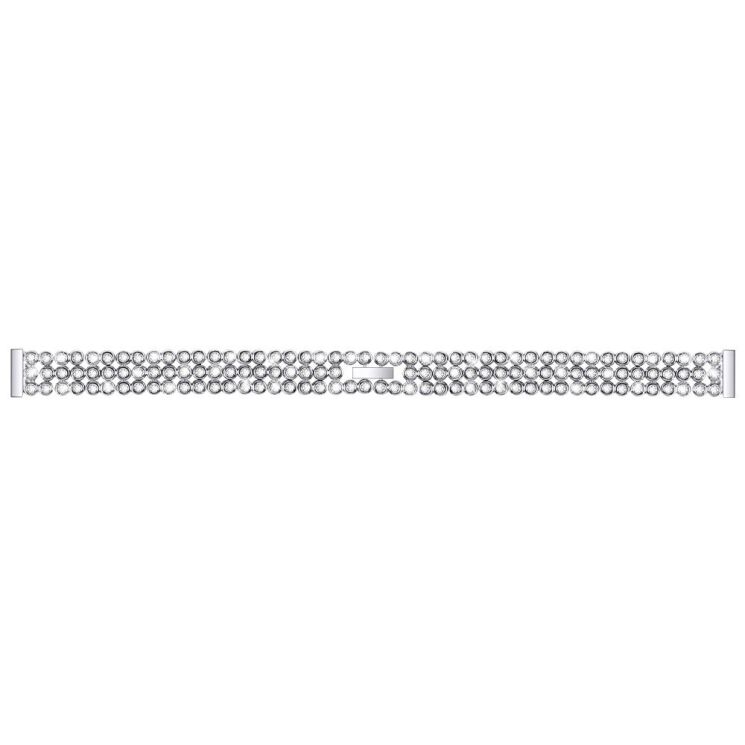 Ремешок Deexe Rhinestone для Xiaomi Mi Smart Band 8 / 9 - Silver: фото 2 из 6