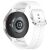 Ремінець Deexe Silicone Band для Samsung Galaxy Watch 4 / 4 Classic / 5 / 5 Pro / 6 / 6 Classic / 7 / FE - White: фото 1 з 8