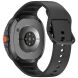 Ремешок Deexe Silicone Band для Samsung Galaxy Watch 8 (40/44mm) / 8 Classic - Black (384190B). Фото 1 из 7