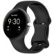 Ремешок Deexe Soft Touch для Google Pixel Watch 3 (45mm) - Black (380703B). Фото 4 из 5