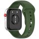 Ремінець Deexe Soft Touch для Huawei Watch Fit 3 - Army Green (357118AG). Фото 1 з 7