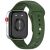Ремешок Deexe Soft Touch для Huawei Watch Fit 3 - Army Green: фото 1 из 7