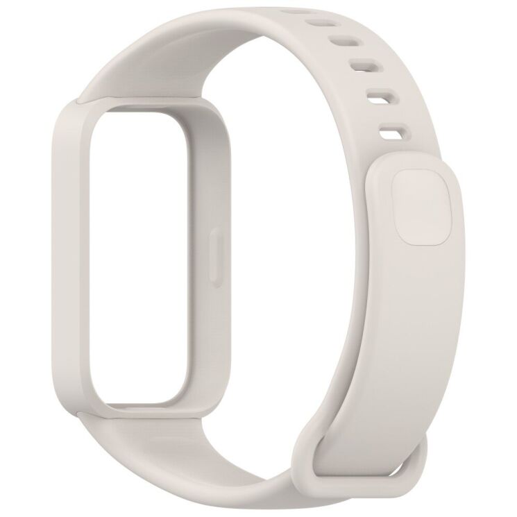 Ремешок Deexe Soft Touch для Xiaomi Mi Smart Band 9 Active / Redmi Band 3 - Starlight: фото 3 из 12