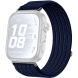 Ремешок Deexe Soft Weave для Huawei Watch Fit 4 Pro / Fit 4 / Fit 3 - Navy Blue (382908NB). Фото 1 из 5
