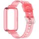 Ремешок Deexe Solid Color для Xiaomi Mi Smart Band 9 Active / Redmi Band 3 - Red (372403R). Фото 3 из 11
