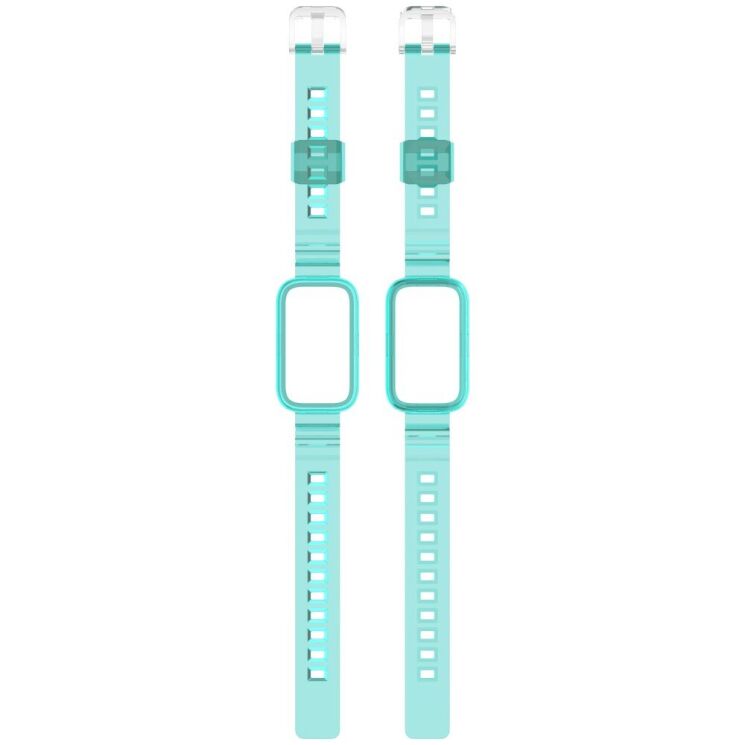 Ремешок Deexe Solid Color для Xiaomi Mi Smart Band 9 Active / Redmi Band 3 - Red: фото 9 из 11