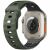 Ремінець Deexe Sport Design для Apple Watch 46 / 45 / 44 / SE 44 / 42 (Series 1-3) / Ultra / Ultra 2 - Army Green / Black: фото 1 з 9