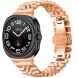 Ремінець Deexe Stainless Steel QuickFit для Samsung Galaxy Watch 8 (40/44mm) / 8 Classic - Rose Gold (384005RG). Фото 3 з 7