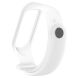 Ремешок Deexe Translucent Strap для Xiaomi Mi Band 5 / 6 - Transparent White (229525T). Фото 1 из 4