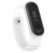 Ремешок Deexe Translucent Strap для Xiaomi Mi Band 5 / 6 - Transparent White (229525T). Фото 3 из 4