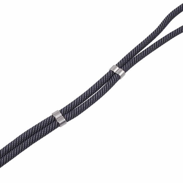 Ремінець для смартфона Deexe Crossbody Strap - Black / Gray (983028BH) Ремінець для смартфона Deexe Crossbody Strap - Black / Gray: фото 4 з 5