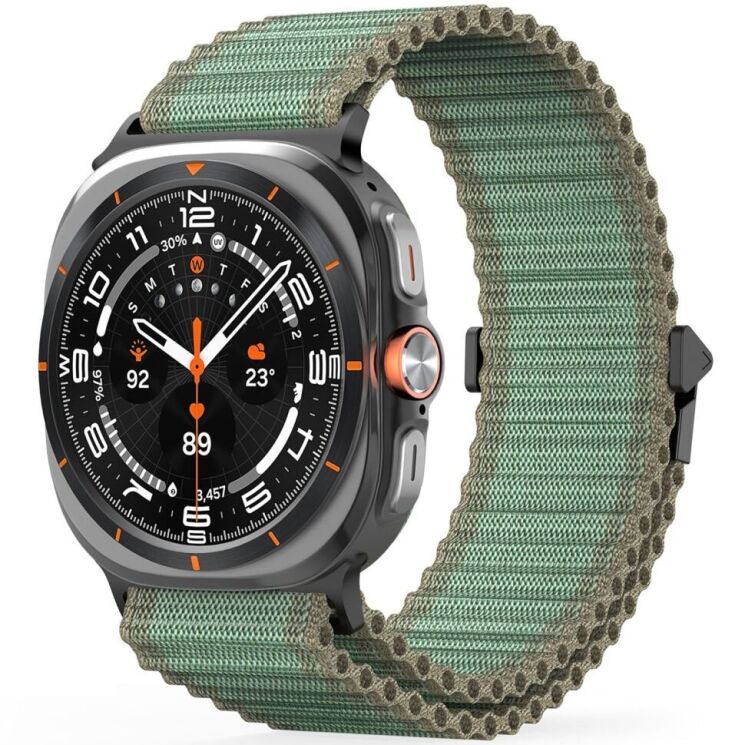 Ремінець DUX DUCIS YC Series для Samsung Galaxy Watch Ultra (47mm) - Green: фото 3 з 9