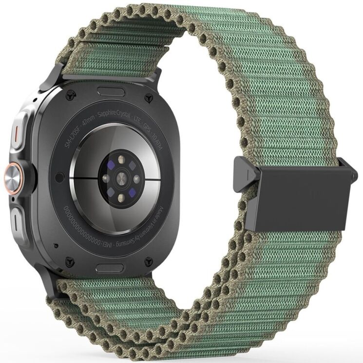 Ремінець DUX DUCIS YC Series для Samsung Galaxy Watch Ultra (47mm) - Green: фото 1 з 9