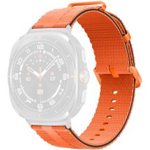 Ремешок Reframe Sport Linear для Samsung Galaxy Watch Ultra (47mm) / Ultra (2025) - Orange / Black: фото 1 из 5