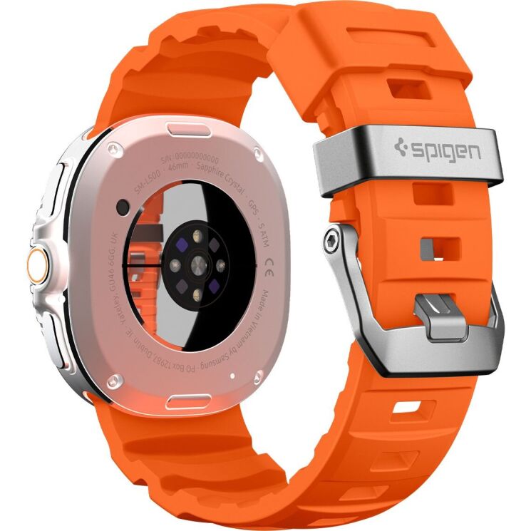 Ремешок Spigen WBS2 Band для Samsung Galaxy Watch 8 (40/44mm) / 8 Classic (AMP10152) - Orange: фото 7 из 19