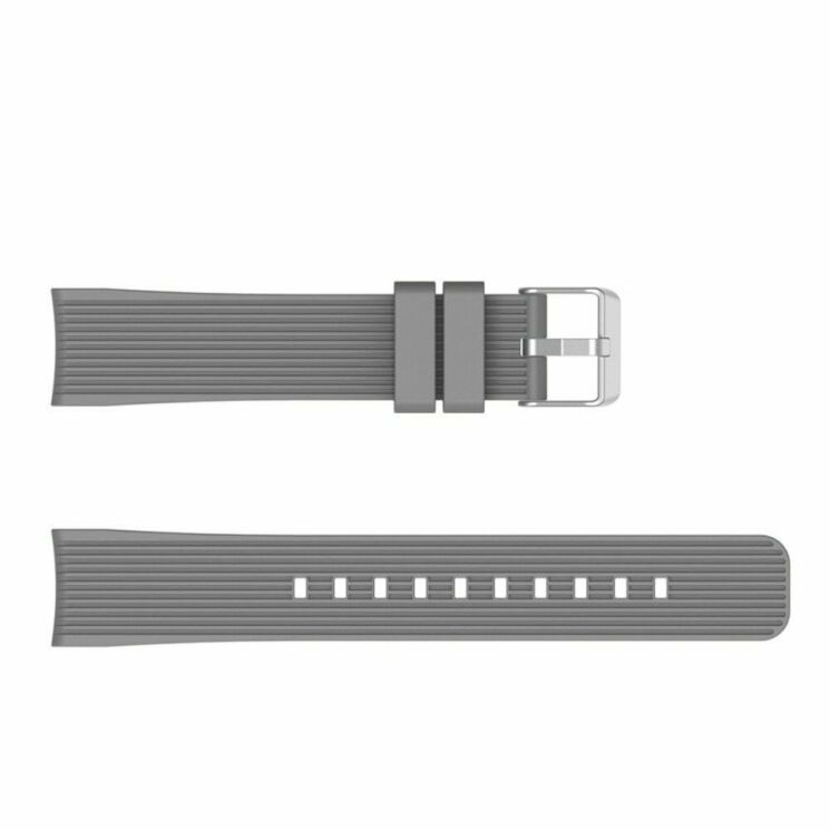 Ремінець UniCase Original Style для Samsung Watch Active / Active 2 40mm / Active 2 44mm - Grey: фото 3 з 5