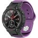 Ремешок UniCase Silicone Strap для Huami Amazfit T-ReX / T-ReX Pro - Dark Purple (375200DV). Фото 3 из 3