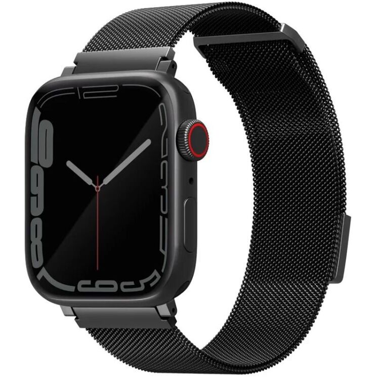Ремешок UNIQ Dante для Apple Watch 42 (Series 10) / 41 / 40 / SE 40 / 38 - Graphite: фото 1 из 4