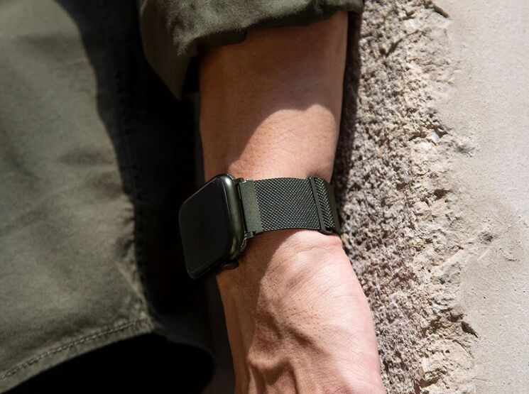 Ремешок UNIQ Dante для Apple Watch 42 (Series 10) / 41 / 40 / SE 40 / 38 - Starlight: фото 4 из 4