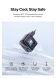 Сетевое зарядное устройство Baseus EnerFill FE22 70W (2Type-C + USB) E0123500 - Black (995696B). Фото 12 из 18