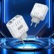 Сетевое зарядное устройство Hoco C139A PD65W (2C1A) - White (960132W). Фото 6 из 7