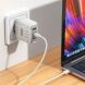 Сетевое зарядное устройство Hoco C139A PD65W (2C1A) - White (960132W). Фото 7 из 7