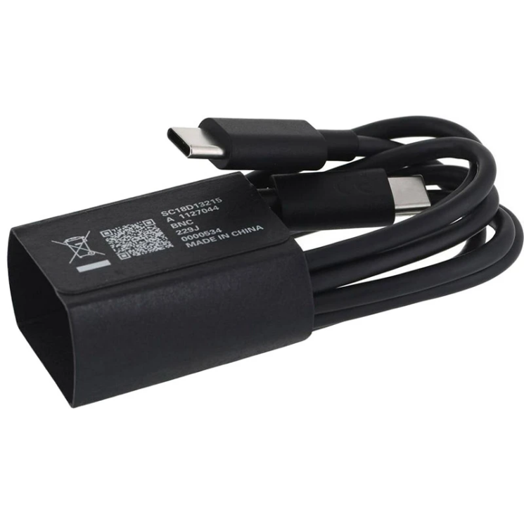 Сетевое зарядное устройство Motorola TurboPower 125W GaN + кабель Type-C to Type-C (SJMC1252) - Black: фото 4 из 9