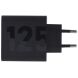 Сетевое зарядное устройство Motorola TurboPower 125W GaN + кабель Type-C to Type-C (SJMC1252) - Black (346168B). Фото 1 из 9