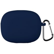 Силиконовый чехол Deexe Silicone Case (FH) для Xiaomi Redmi Buds 6 Pro - Midnight Blue: фото 1 из 8