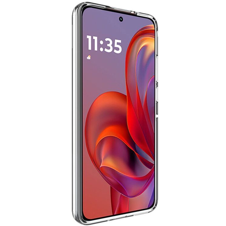 Силиконовый чехол IMAK UX-5 Series для Motorola Edge 50 Neo - Transparent: фото 2 из 9