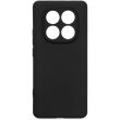 Силиконовый (TPU) чехол ArmorStandart Matte Slim Fit для Xiaomi Redmi Note 14 Pro 5G / Poco X7 - Black (373103B)