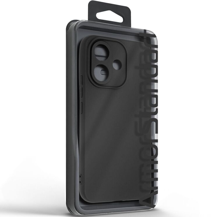 Силиконовый (TPU) чехол ArmorStandart Matte Slim Fit для Xiaomi Redmi Note 17 Pro Max - Black (430610B) Силиконовый (TPU) чехол ArmorStandart Matte Slim Fit для Xiaomi Redmi Note 17 Pro Max - Black: фото 3 из 5
