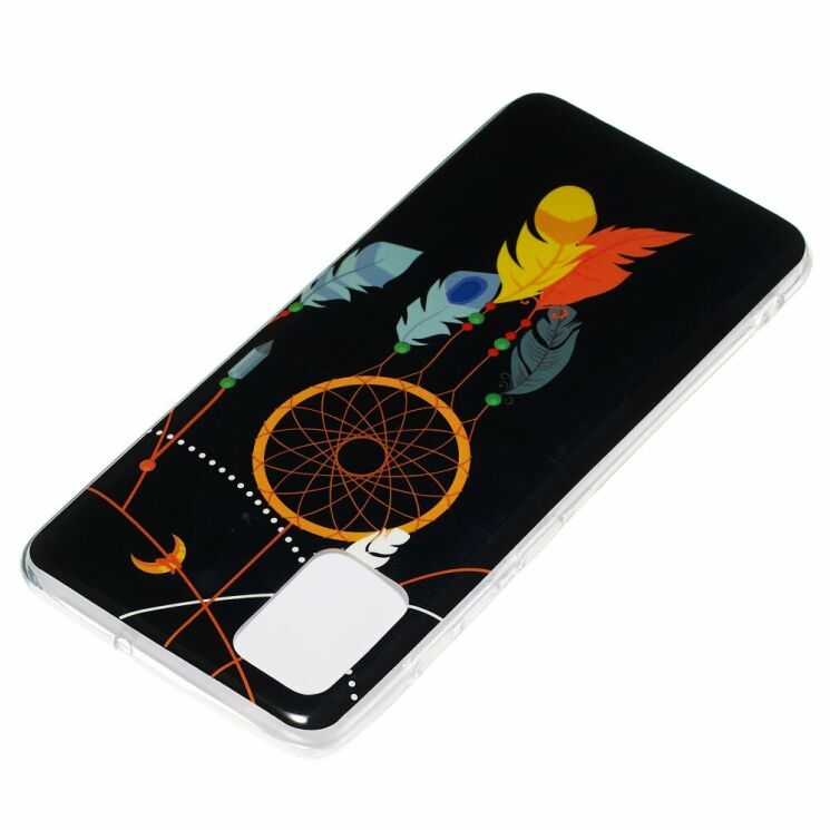 Силиконовый (TPU) чехол Deexe LumiCase для Samsung Galaxy A51 (А515) - Feather Dream Catcher: фото 3 из 7